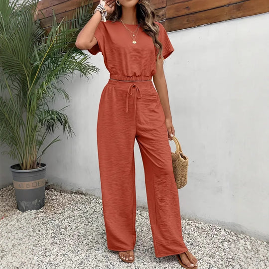 Damen lässiges Two-Piece Lounge-Set R&B