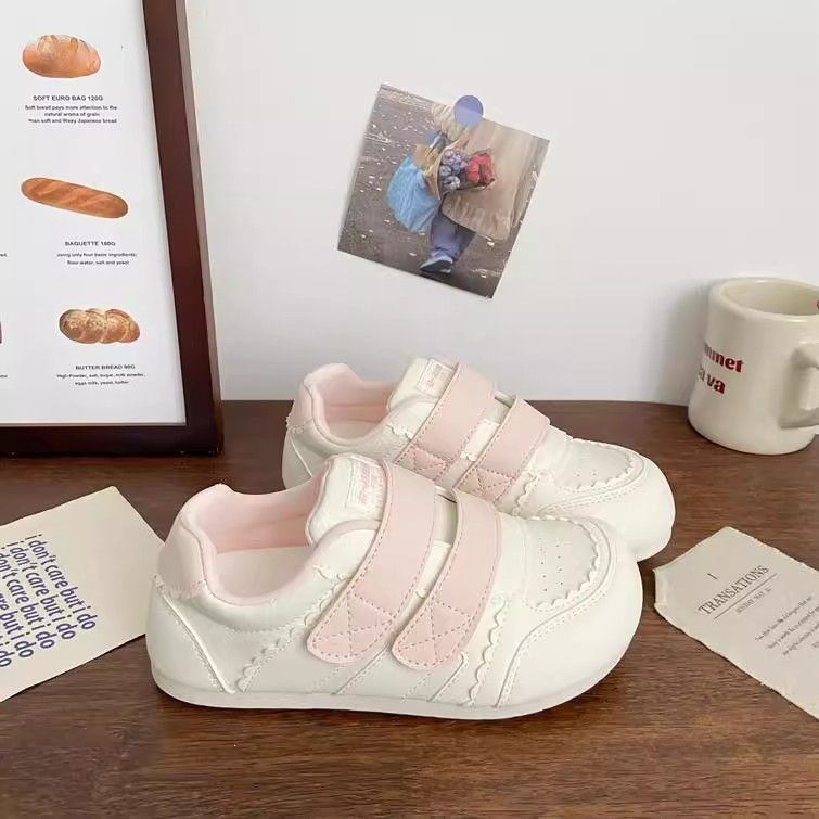 Damen Kinder Sneaker mit praktischem Klettverschluss