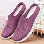 Damen Bequeme Sport-Slipper mit atmungsaktivem Obermaterial R&B