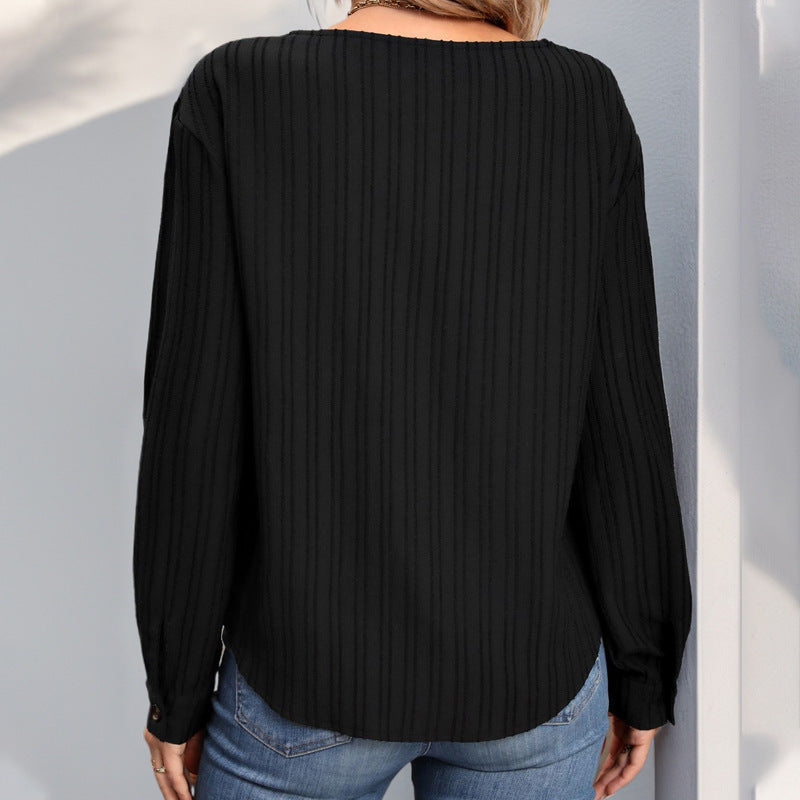 Damen modischer Strickpullover R&B