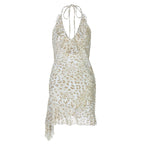Damen Verspieltes Sommerkleid mit Raffungen und asymmetrischem Saum R&B