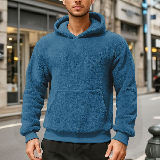 Herren bequemer Oversized Kapuzenpullover R&B