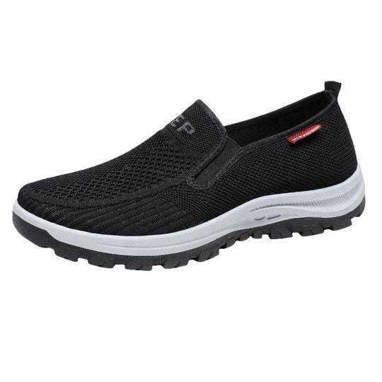 Damen Bequeme Slip-On Laufschuhe mit atmungsaktiver Mesh-Oberfläche R&B