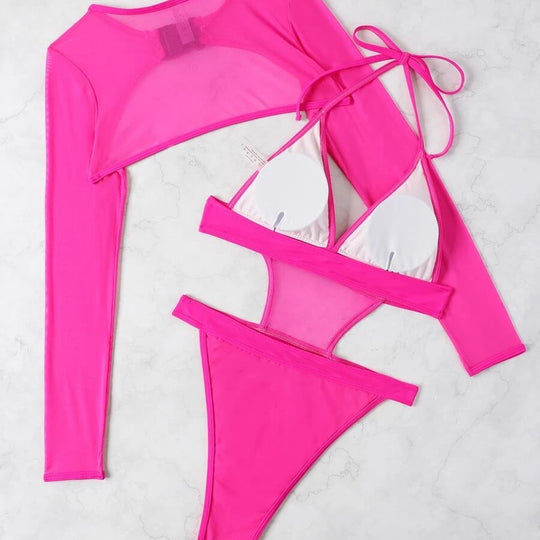 Damen Cut-Out Einteiler R&B
