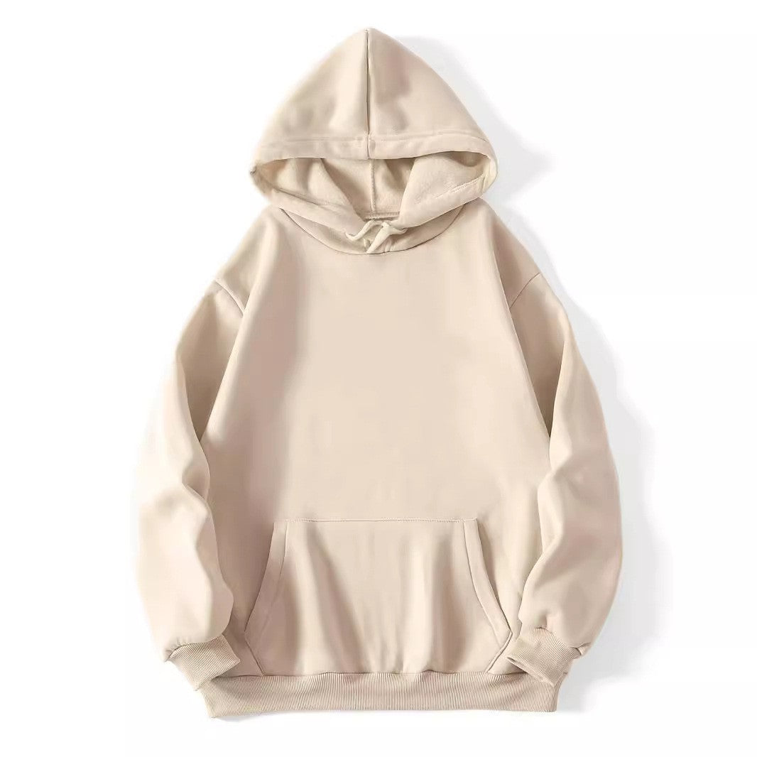Damen Oversized Kapuzenpullover mit Kängurutasche R&B