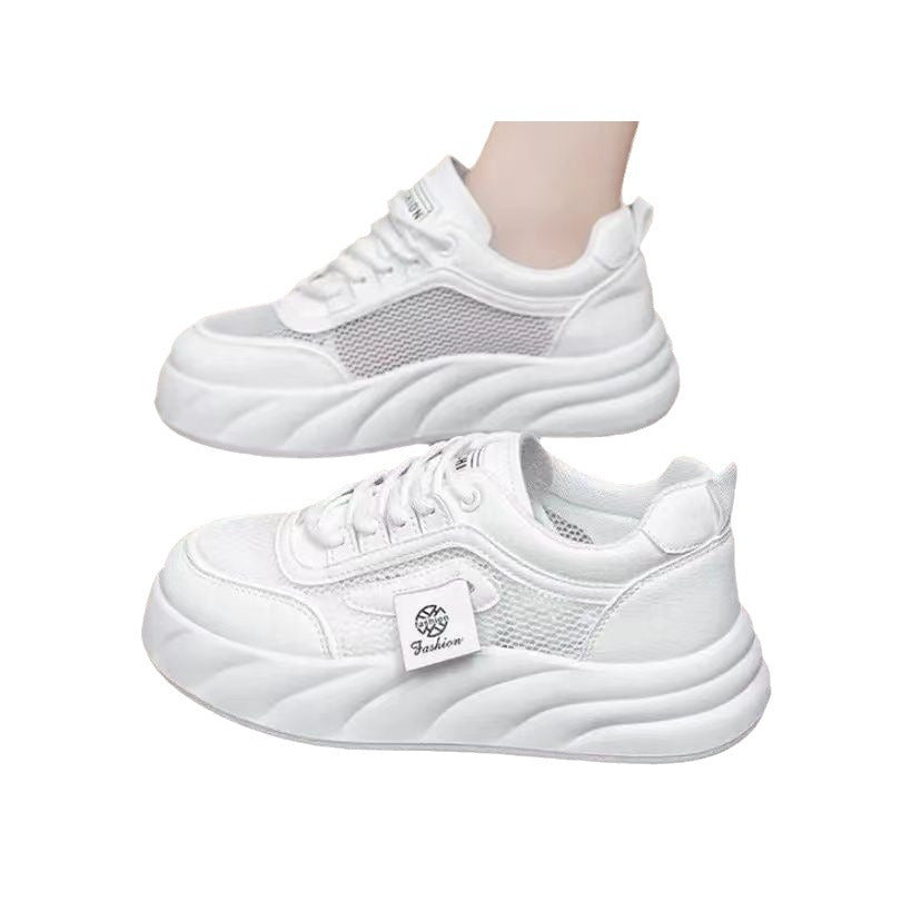 Damen sportive Sneakers mit atmungsaktiver Mesh-Oberfläche und dämpfender Sohle R&B