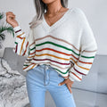 R&B | Gestreifter Pullover mit Farbkontrast
