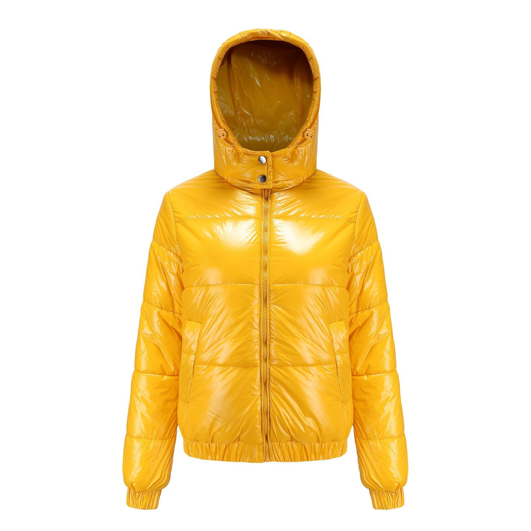 Glänzende Wasserabweisende Thermo Komfort Winterjacke Damen | R&B