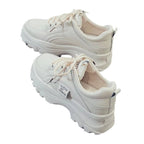 Damen Chunky Sneakers mit rutschfester Sohle und atmungsaktivem Obermaterial