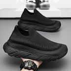 Damen Komfortable Slip-On Sneakers mit atmungsaktivem Obermaterial