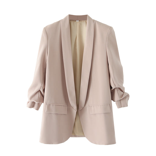 Damen Moderner Blazer mit eleganter Schnittführung und praktischen Taschen R&B