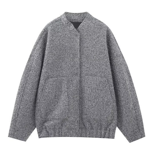 Damen Gemütliche und stylische Fleecejacke mit großen Seitentaschen R&B