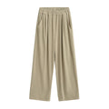 Damen Weite Chino-Hose mit elastischem Bund