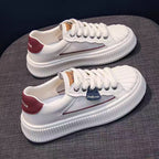 Damen Sneakers mit hohem Plateau und atmungsaktivem Obermaterial R&B