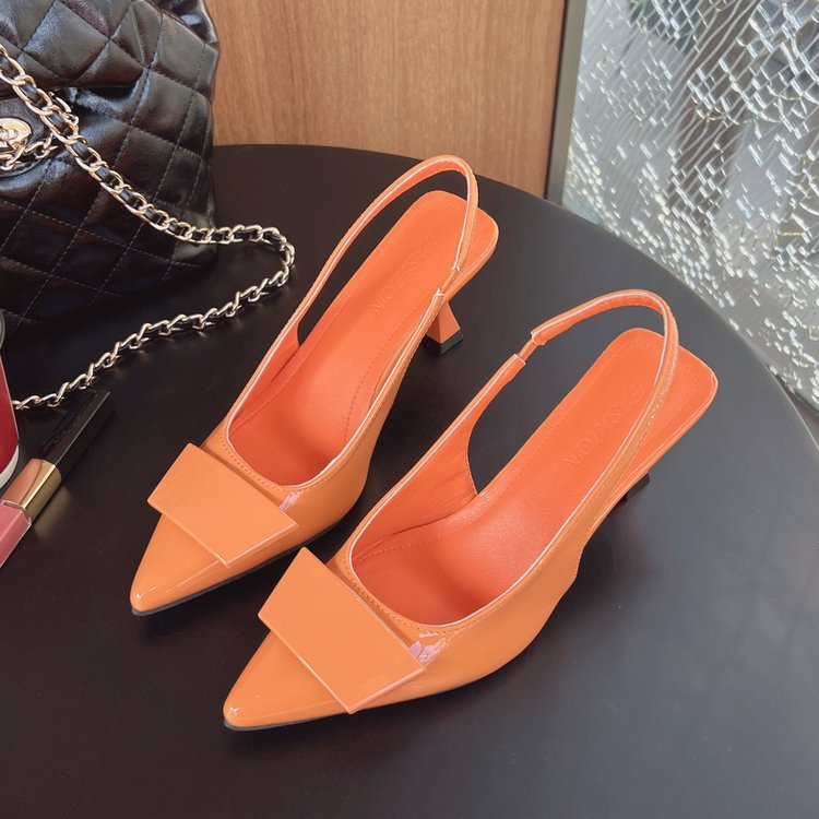 Damen Slingback-High Heels mit elegantem Verschluss und modernem Design R&B