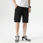 Herren Cargoshorts mit praktischen Taschen und elastischem Bund