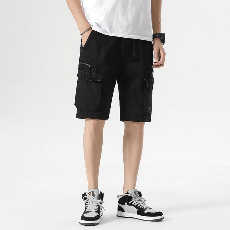 Herren Cargoshorts mit praktischen Taschen und elastischem Bund