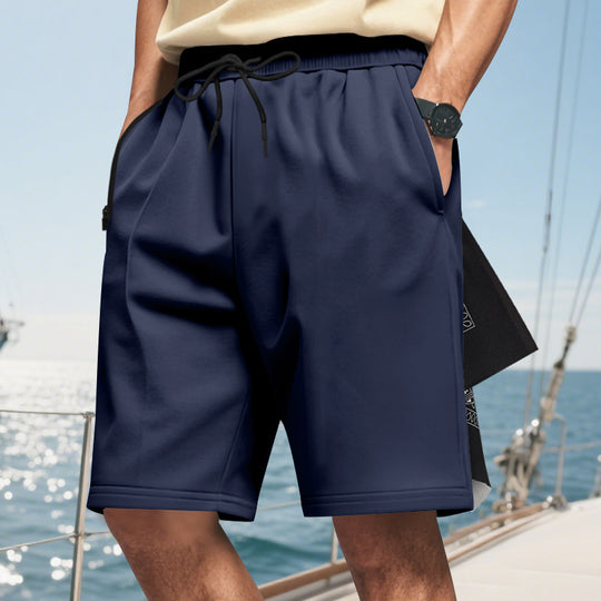Herren Sportliche Segelshorts mit praktischen Seitentaschen und elastischem Bund R&B