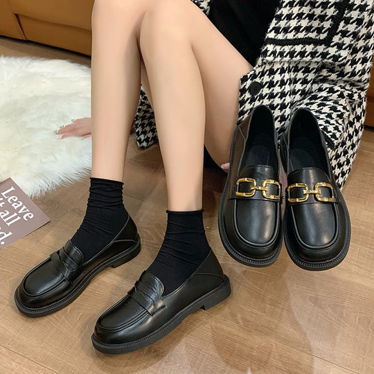 Damen elegante und komfortable Mokassins R&B
