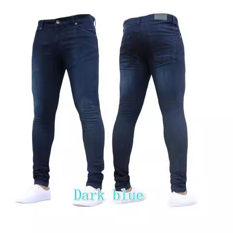 Herren Slim Fit Jeans mit stylischen Nahtdetails R&B
