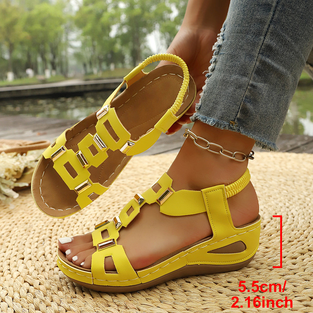 Damen Komfortable Riemchen-Sandalen R&B