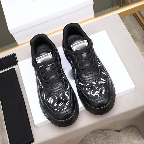 Damen Sportliche Sneakers mit trendy Druckmuster von R&B