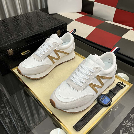Damen Sneakers mit atmungsaktiver Mesh-Oberfläche und rutschfester Sohle R&B