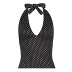 Damen Haltertop mit verspieltem Punkte-Design R&B