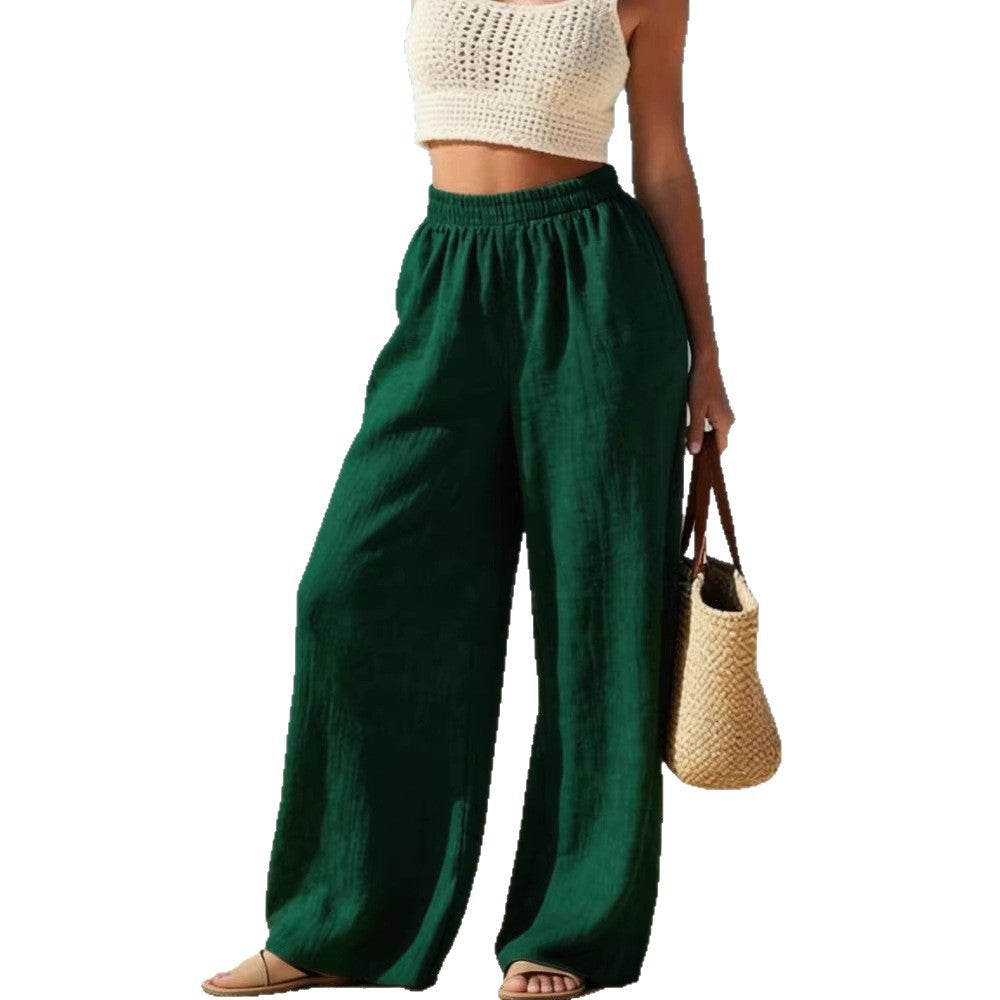Damen weite Leinenhose R&B