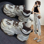 Damen Sportliche Sneakers mit rutschfester Sohle und atmungsaktivem Obermaterial R&B