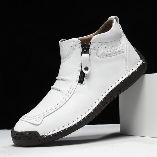 Herren modische Stiefel mit praktischem Reißverschluss R&B