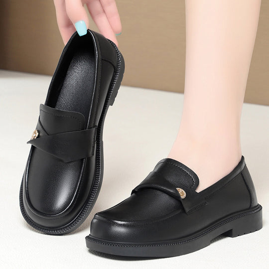 Damen Elegante Mokassins mit modischem Kettendetail und bequemer Sohle R&B