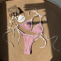 Damen Triangel-Bikini mit raffinierten Schnürdetails R&B