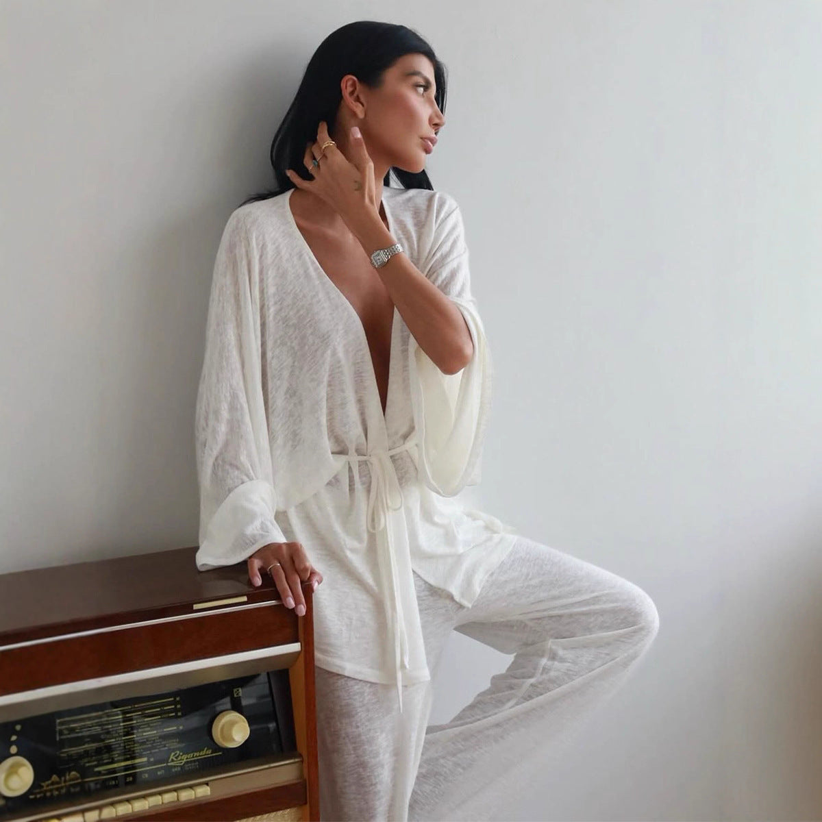 Damen Komfortables Oversized Lounge-Set R&B