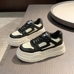 Damen Chunky Sneakers mit sportlichem Design und klobiger Sohle