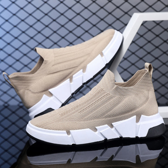 Damen Sportliche Slip-On Sneakers mit flexiblem Obermaterial und rutschfester Sohle R&B