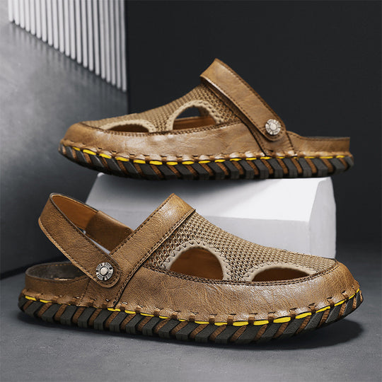 Damen Freizeit-Sandalen mit atmungsaktiver Netzstruktur und rutschfester Sohle R&B