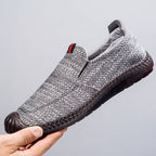 Damen Atmungsaktive Slip-On Freizeitschuhe mit flexiblem Fußbett