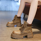 Damen Outdoor Stiefeletten mit robustem Profil und modischem Design R&B