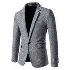 Herren elegante Anzugjacke im klassischen Hahnentritt-Design R&B