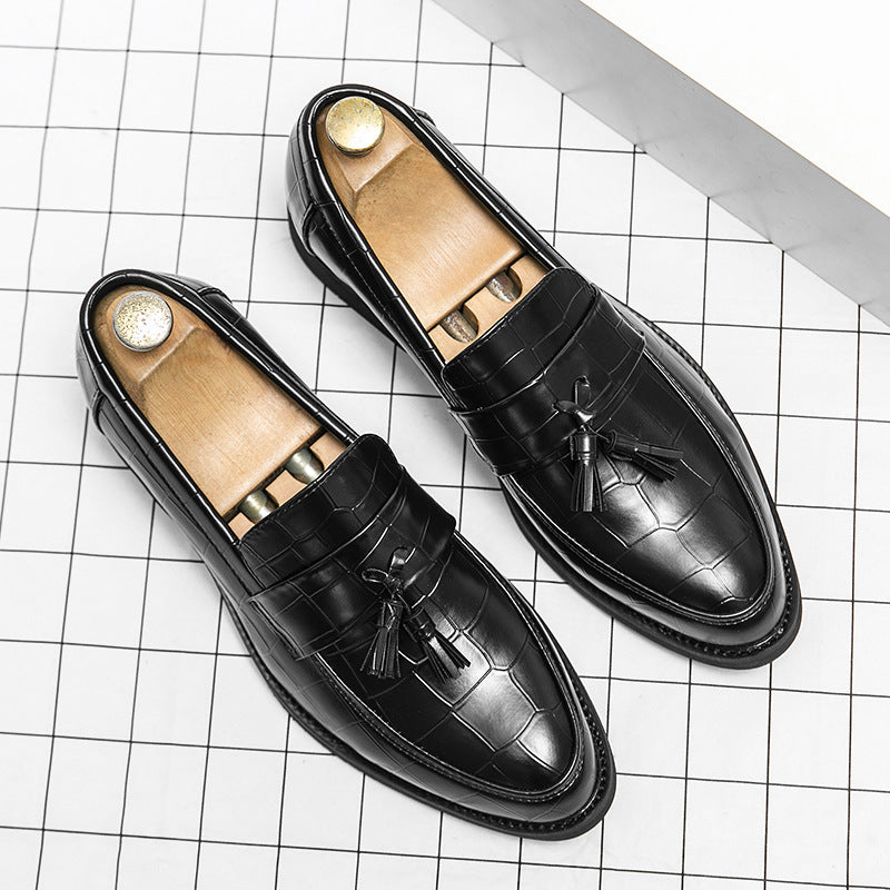 Damen Mokassins aus hochwertigem Leder mit modischem Quasten-Detail R&B