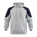 Herren Kapuzenpullover mit Sportlichem Design und Kontrastdetails R&B