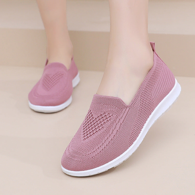 Damen Leichte und atmungsaktive Slip-On Schuhe R&B