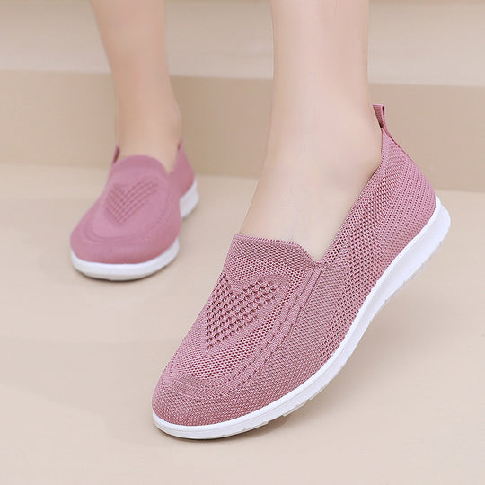 Damen Leichte und atmungsaktive Slip-On Schuhe R&B