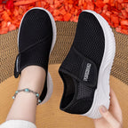 Damen Sportliche Komfort-Sneaker mit praktischem Klettverschluss