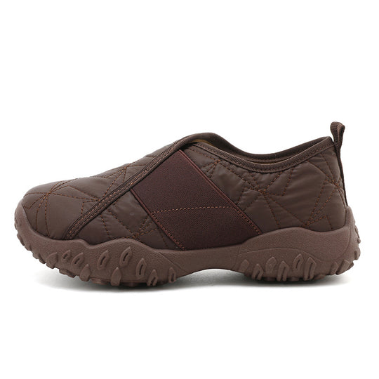 Damen Bequeme Outdoor-Slipper mit strukturiertem Obermaterial und rutschfester Sohle R&B