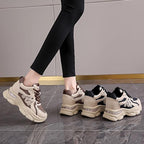 Damen Chunky Sneakers mit optimaler Dämpfung und sportlicher Oberflächenstruktur