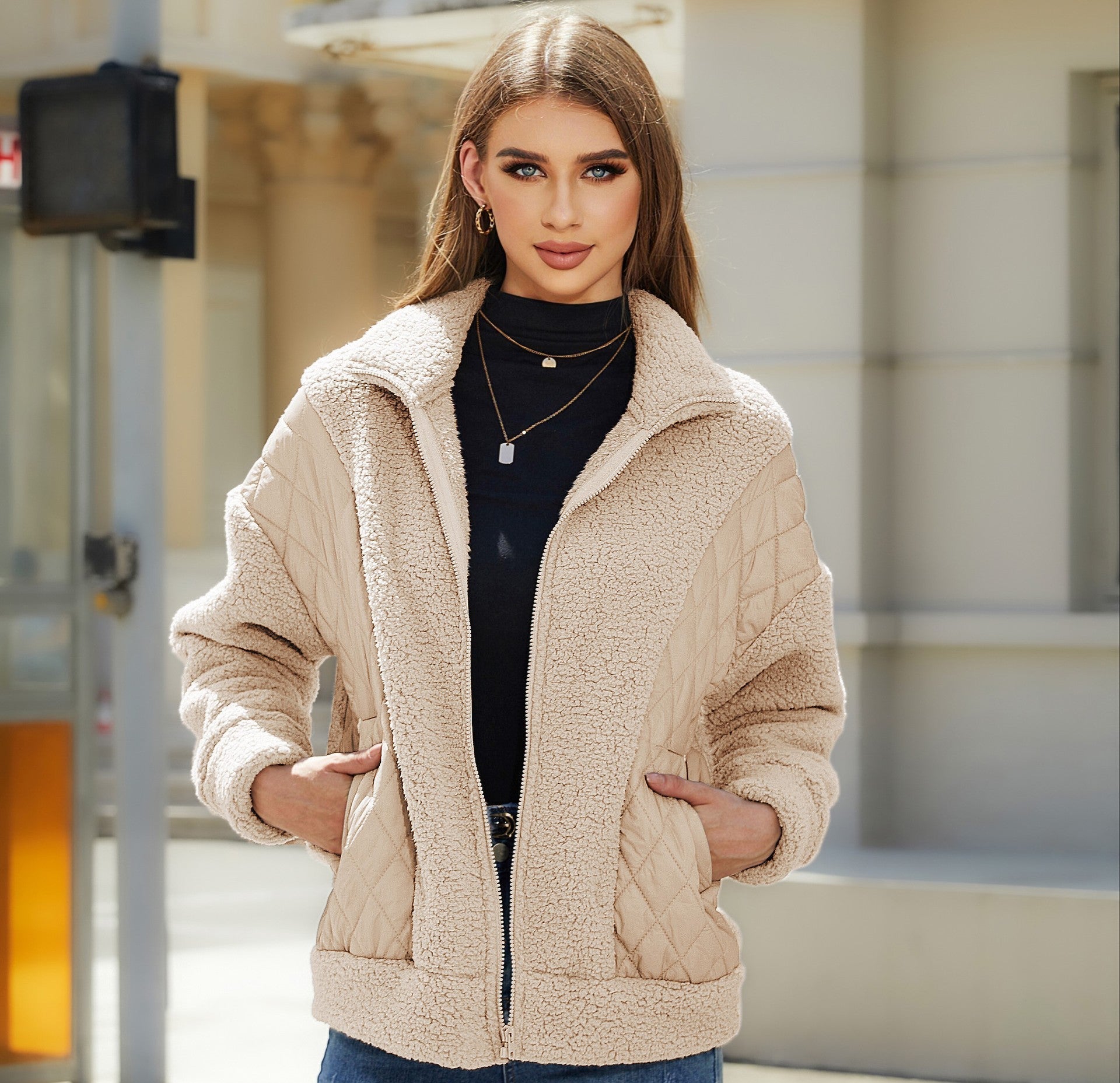 R&B | Zip-up Jacke