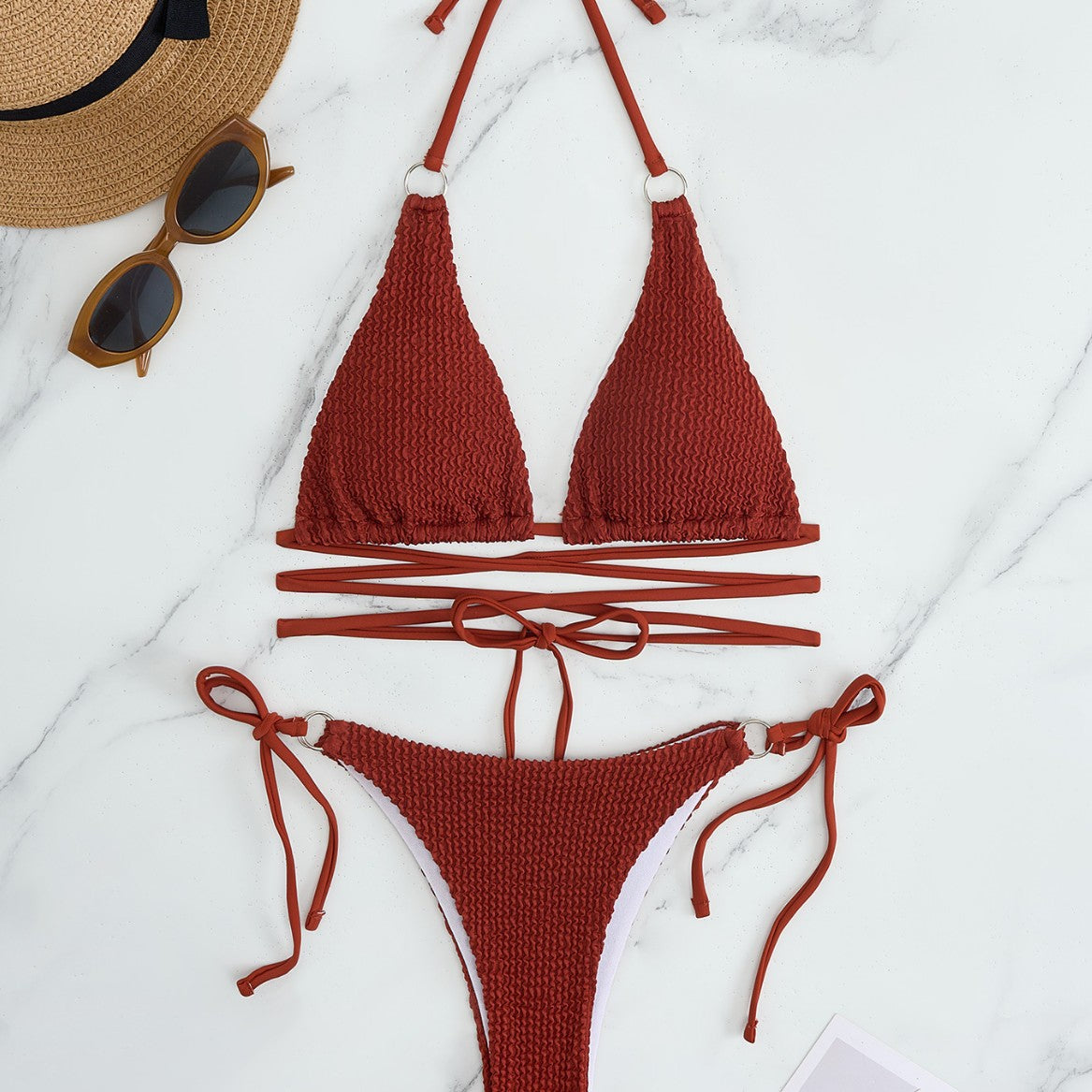 Damen Bikiniset mit verspieltem Schmetterlingsdesign R&B