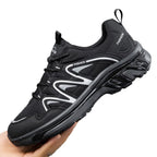 Damen Sportliche Lauf-Sneaker mit atmungsaktivem Mesh-Obermaterial und dämpfender Sohle R&B